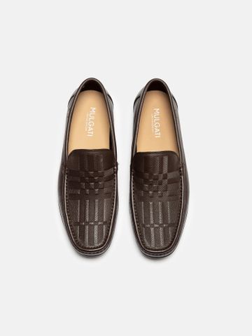 Nâu##Giày lười nam Mulgati Moccasin - 105-D37