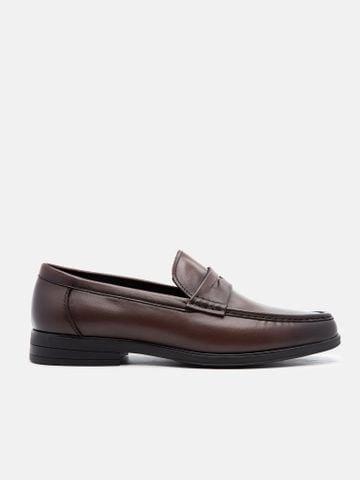 Nâu##Giày lười nam Mulgati Penny Loafer - F268-6