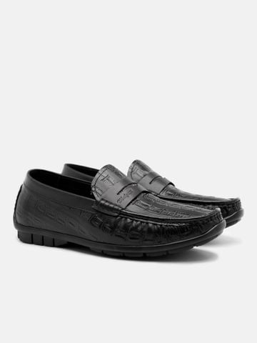 Đen##Giày lười nam Mulgati Penny Moccasin - F43914