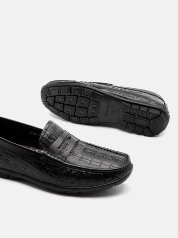 Đen##Giày lười nam Mulgati Penny Moccasin - F43914