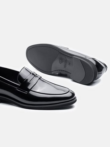 Đen##Giày lười nam Mulgati Penny Loafer - SP22356A