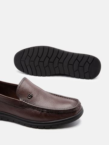 Nâu##Giày Bigsize nam Moccasin - NTW980927