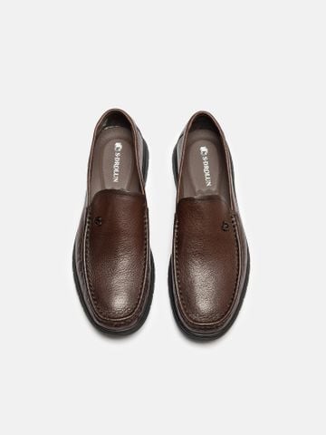Nâu##Giày Bigsize nam Moccasin - NTW980927
