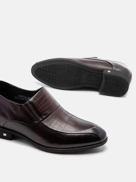 Giày đế cao nam Basic Loafer - NGW018