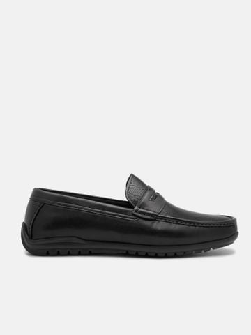 Đen##Giày lười da Mulgati Moccasin - DZ0855A