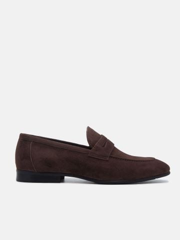 Nâu##Giày lười da nam Mulgati J1217A