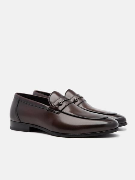 Giày lười nam Mulgati Horsebit Loafer - 1026A-1