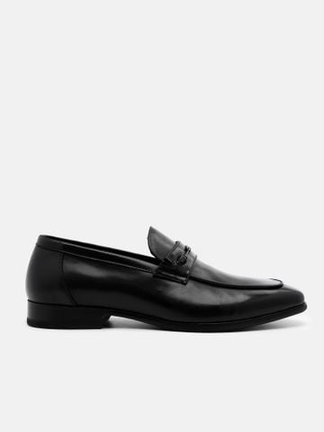 Đen##Giày lười nam Mulgati Horsebit Loafer - 1026A-1