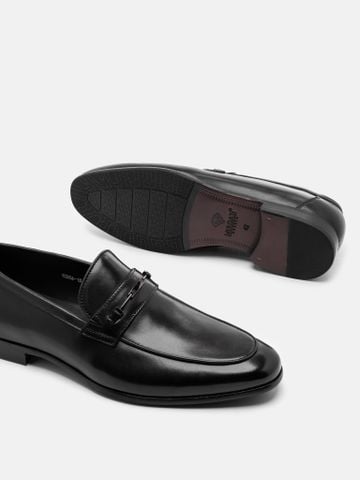 Đen##Giày lười nam Mulgati Horsebit Loafer - 1026A-1