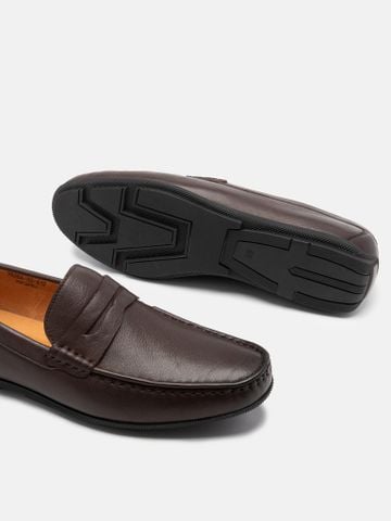 Nâu##Giày lười nam Mulgati Penny Moccasin - 7628A-32