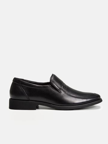 Đen##Giày lười nam Mulgati Basic Loafer - 81012