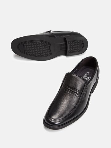 Đen##Giày lười nam Mulgati Basic Loafer - 81012