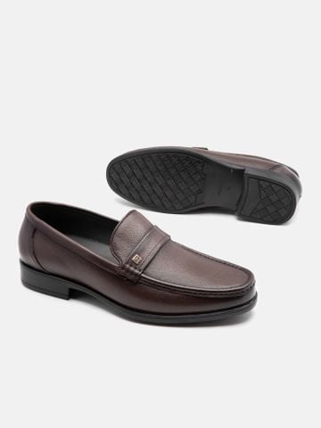 Nâu##Giày lười nam Mulgati Loafer - A22097