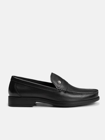 Đen##Giày lười nam Mulgati Penny Loafer - A22098