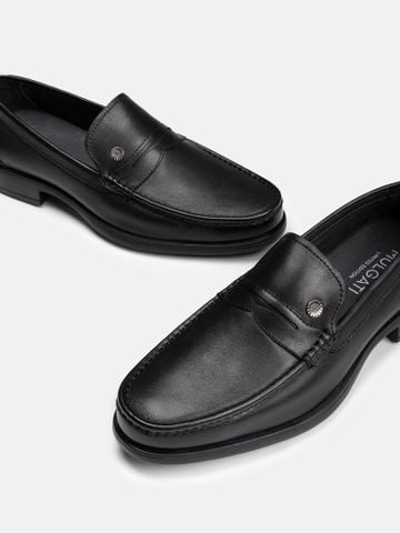 Đen##Giày lười nam Mulgati Penny Loafer - A22098