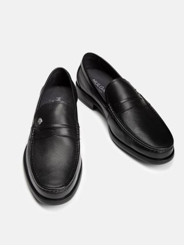 Đen##Giày lười nam Mulgati Penny Loafer - A22098