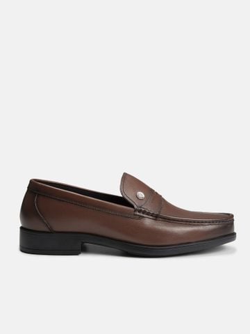 Nâu##Giày lười nam Mulgati Penny Loafer - A22098