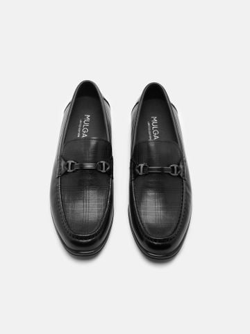 Đen##Giày lười nam Mulgati Horsebit Loafer - A258C-A2