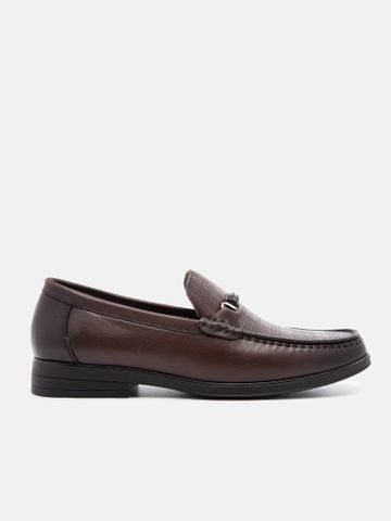 Nâu##Giày lười nam Mulgati Horsebit Loafer - A258C-A2
