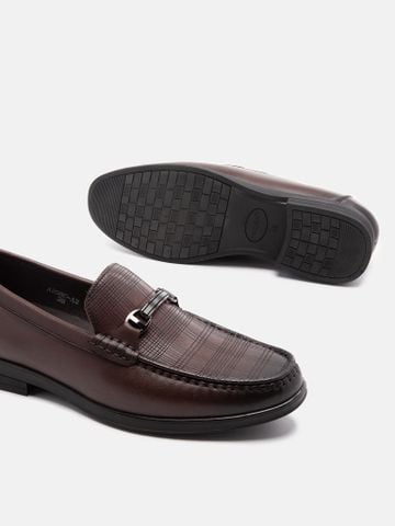 Nâu##Giày lười nam Mulgati Horsebit Loafer - A258C-A2