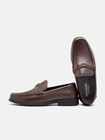 Nâu##Giày lười nam Mulgati Loafer - f268-5