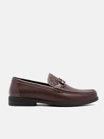 Nâu##Giày lười nam Mulgati Horsebit Loafer - f268-8