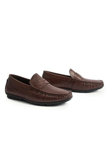 Nâu##Giày lười nam Mulgati Penny Moccasin - F43914