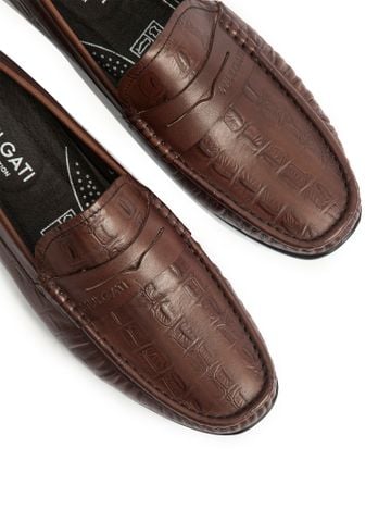 Nâu##Giày lười nam Mulgati Penny Moccasin - F43914