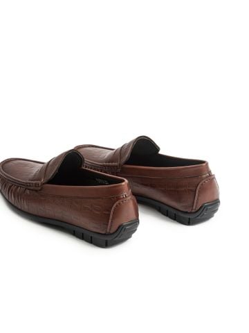 Nâu##Giày lười nam Mulgati Penny Moccasin - F43914