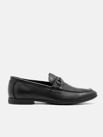 Đen##Giày lười nam Mulgati Horsebit Loafer - F662-A17