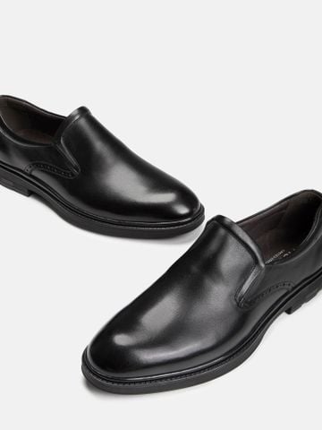 Đen##Giày lười nam Mulgati Basic Loafer - FA09029