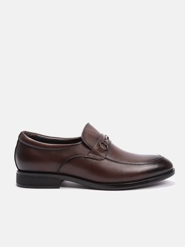 Nâu##Giày lười nam Mulgati Horsebit Loafer - FA19918