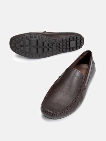 Nâu##Giày lười nam Mulgati Moccasin - HF181-6