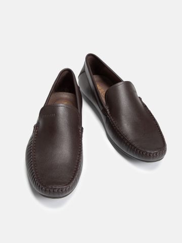 Nâu##Giày lười nam Mulgati Moccasin - HF181-6
