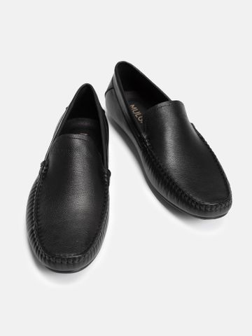 Đen##Giày lười nam Mulgati Moccasin - HF181-6