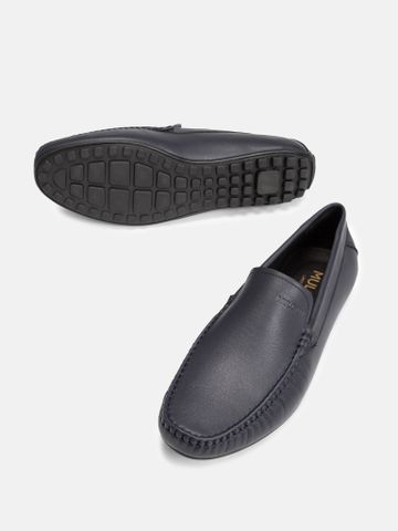Xanh navy##Giày lười nam Mulgati Moccasin - HF181-6