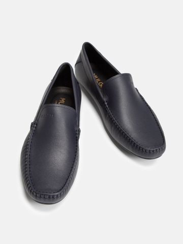 Xanh navy##Giày lười nam Mulgati Moccasin - HF181-6