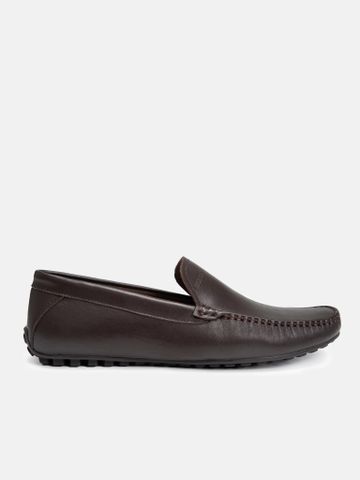 Nâu##Giày lười nam Mulgati Moccasin - HF181-6