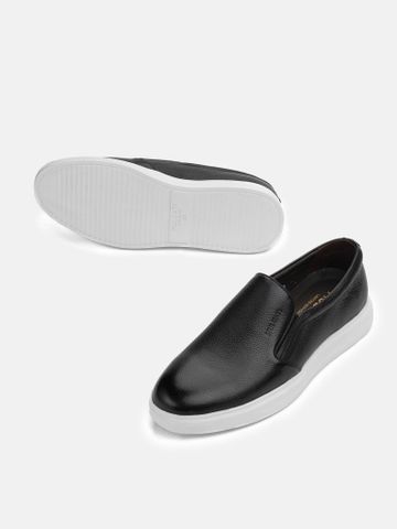 Đen##Giày thể thao nam Mulgati Slip on - K3188-3