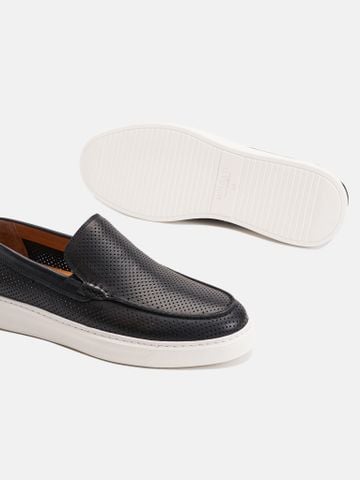 Đen##Giày thể thao nam Mulgati Slip on - M45BB-82