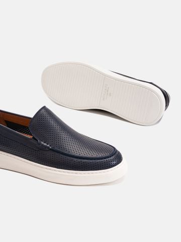 Xanh navy##Giày thể thao nam Mulgati Slip on - M45BB-82