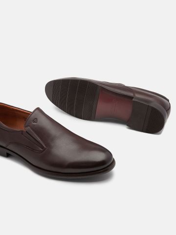 Nâu##Giày lười nam Mulgati Basic Loafer- JB7009A-28