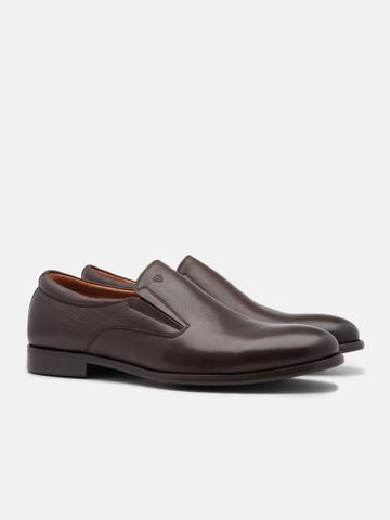 Nâu##Giày lười nam Mulgati Basic Loafer- JB7009A-28