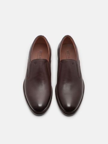 Nâu##Giày lười nam Mulgati Basic Loafer- JB7009A-28