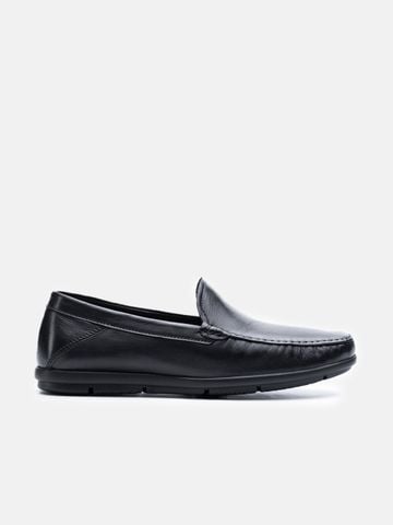 Đen##Giày lười nam Mulgati Basic Moccasin - ND43705