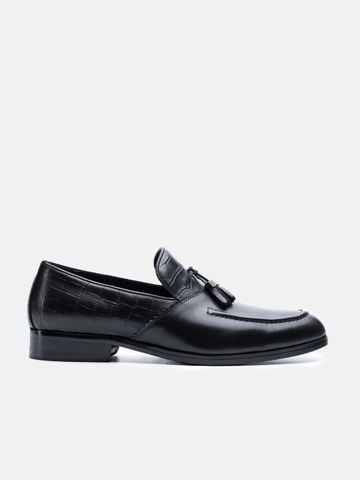 Đen##Giày lười nam Mulgati Tassel Loafer - ND4660