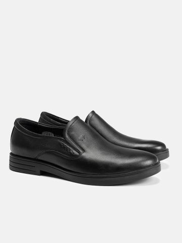 Đen##Giày lười nam Mulgati Basic Loafer - R255