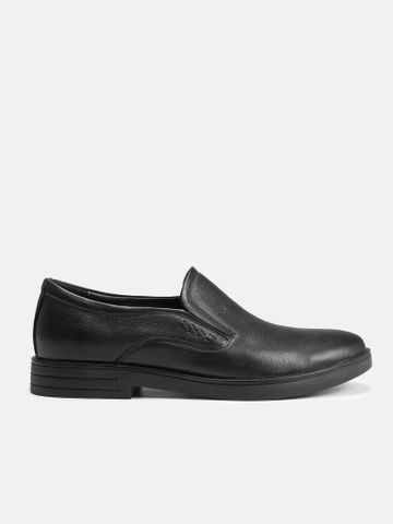Đen##Giày lười nam Mulgati Basic Loafer - R255