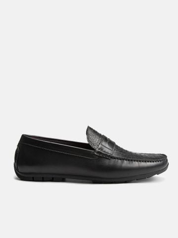 Đen##Giày lười nam Mulgati Moccasin - SP01132