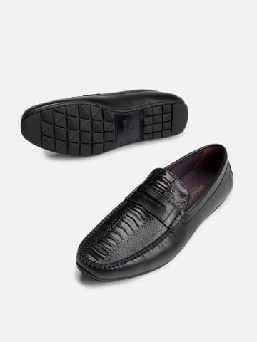 Đen##Giày lười nam Mulgati Moccasin - SP01132